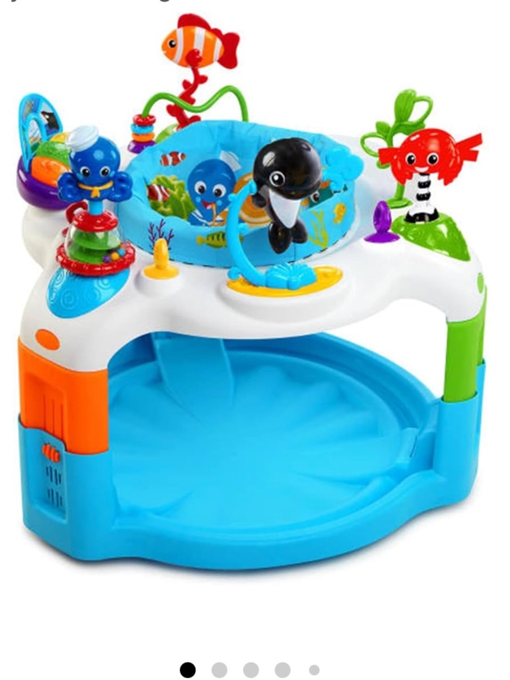 Baby Einstein Rhythm of The Reef Baby Activity Saucer Bouncer Play Center